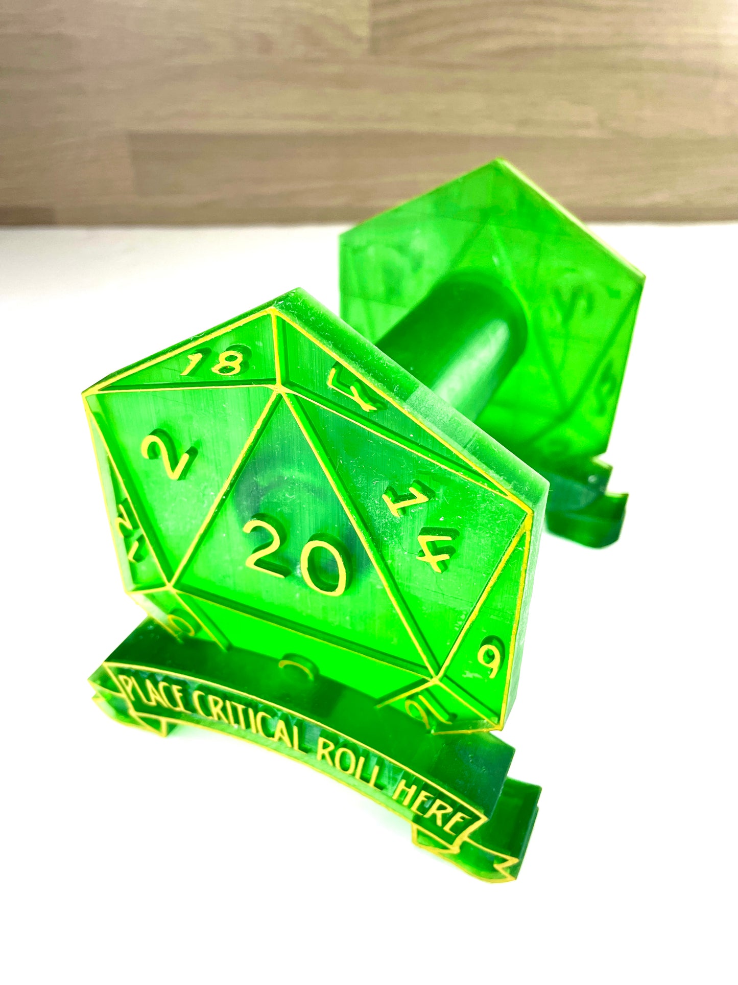 D20 Critical Roll Holder | Toilet/Kitchen Roll Dispenser
