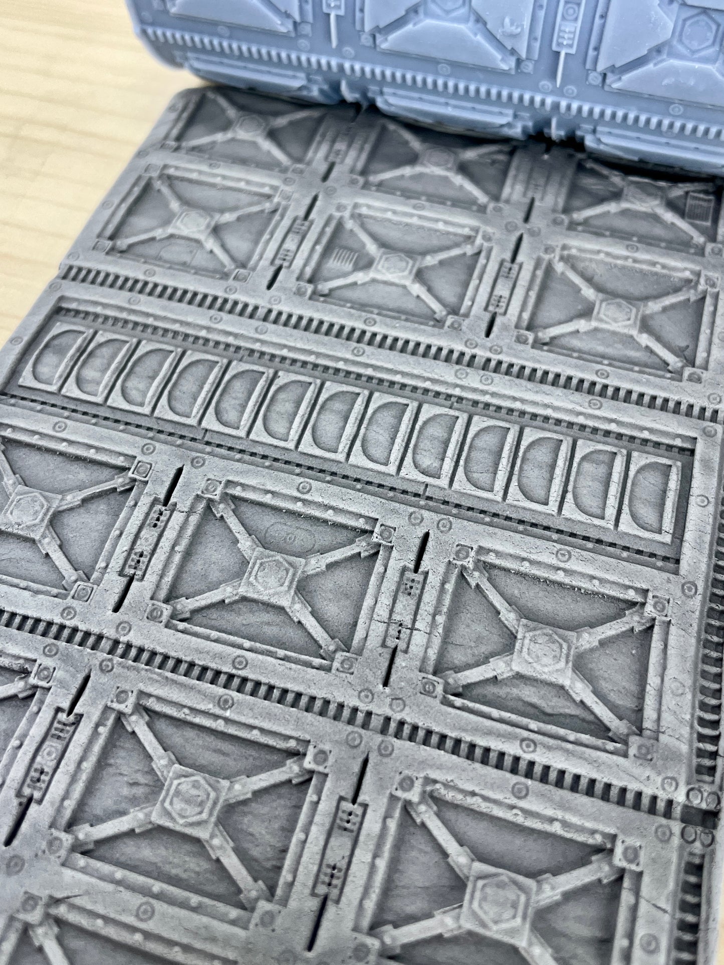Print 'N' Roll Set 28: Grim Iron Underbelly (Texture Roller and Terrain Set)