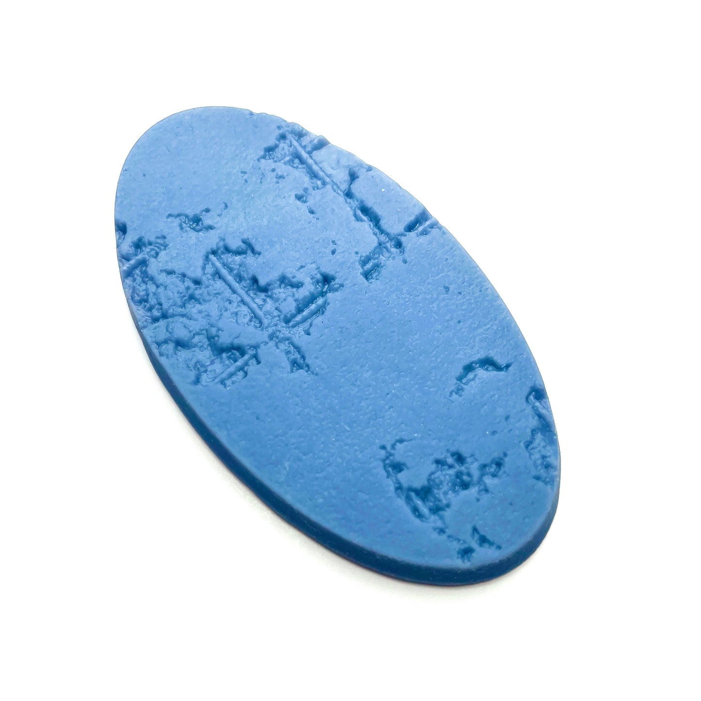 33-Piece Round Base Set with Magnet Slots : Damaged Concrete