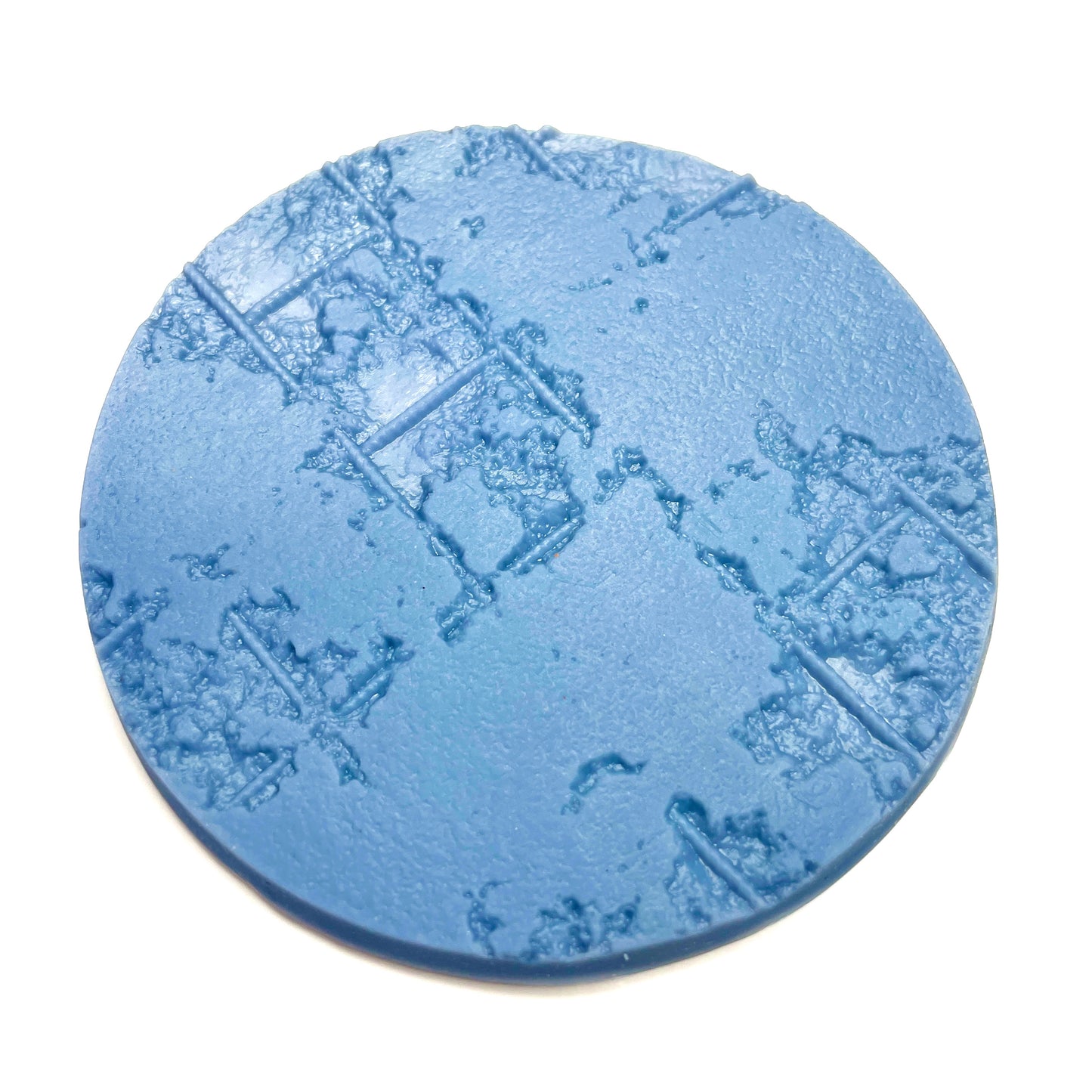 33-Piece Round Base Set with Magnet Slots : Damaged Concrete