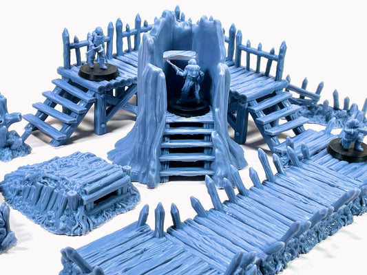 Print 'N' Roll: Dead Forest (Texture Roller and Terrain Set)