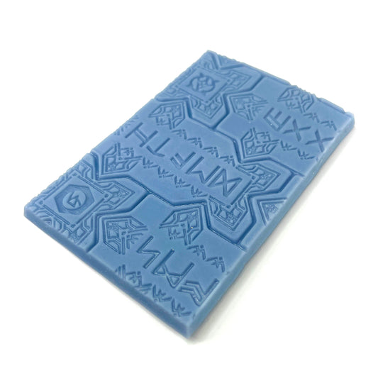 33-Piece Square Base Set with Magnet Slots : Dwarven Runic Tiles