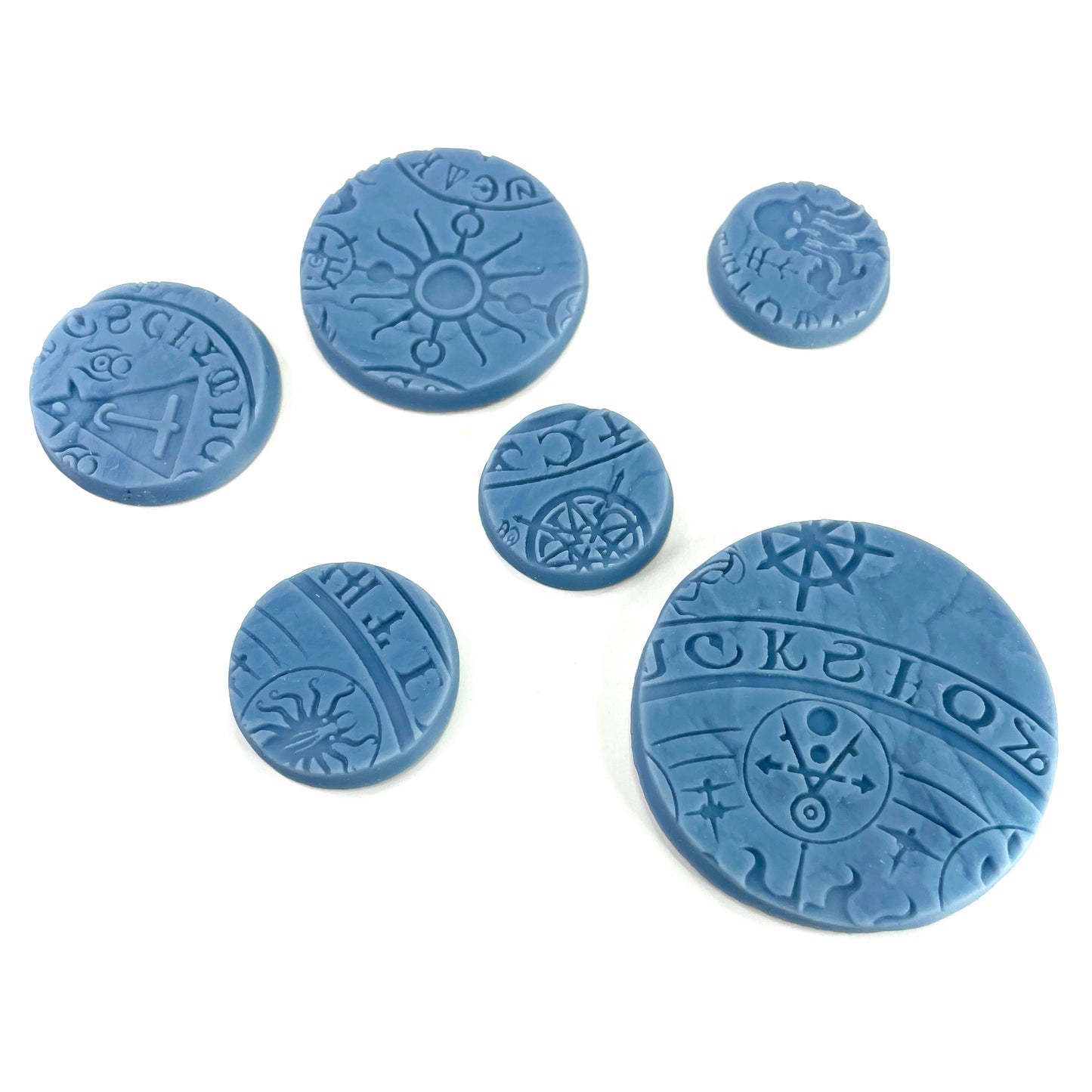 33-Piece Round Base Set with Magnet Slots : Eldritch Ritual