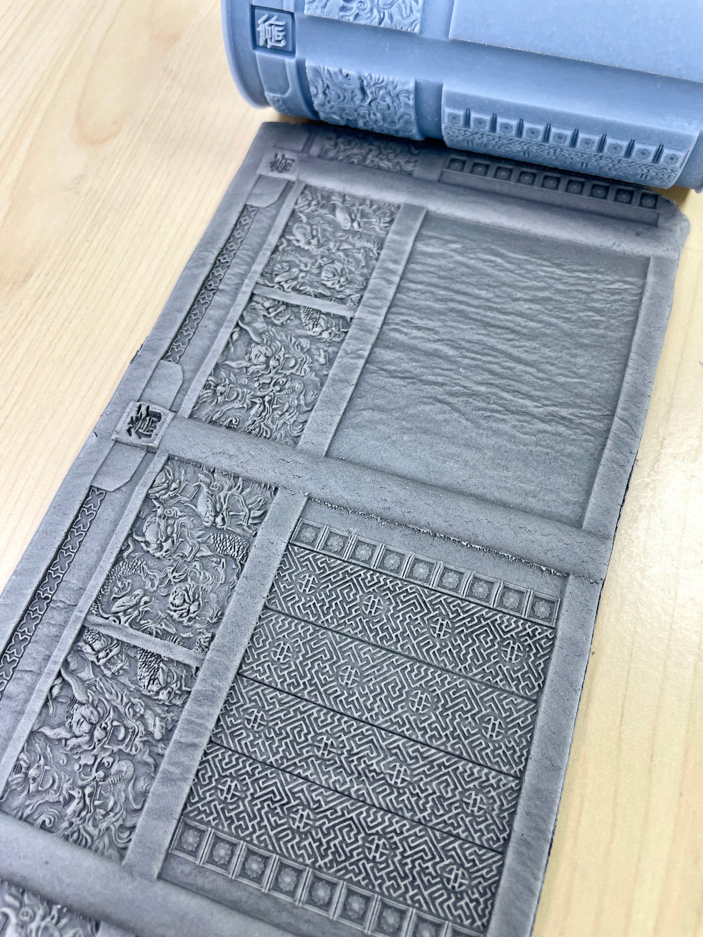 Print 'N' Roll: Yokai Temple (Texture Roller and Terrain Set)