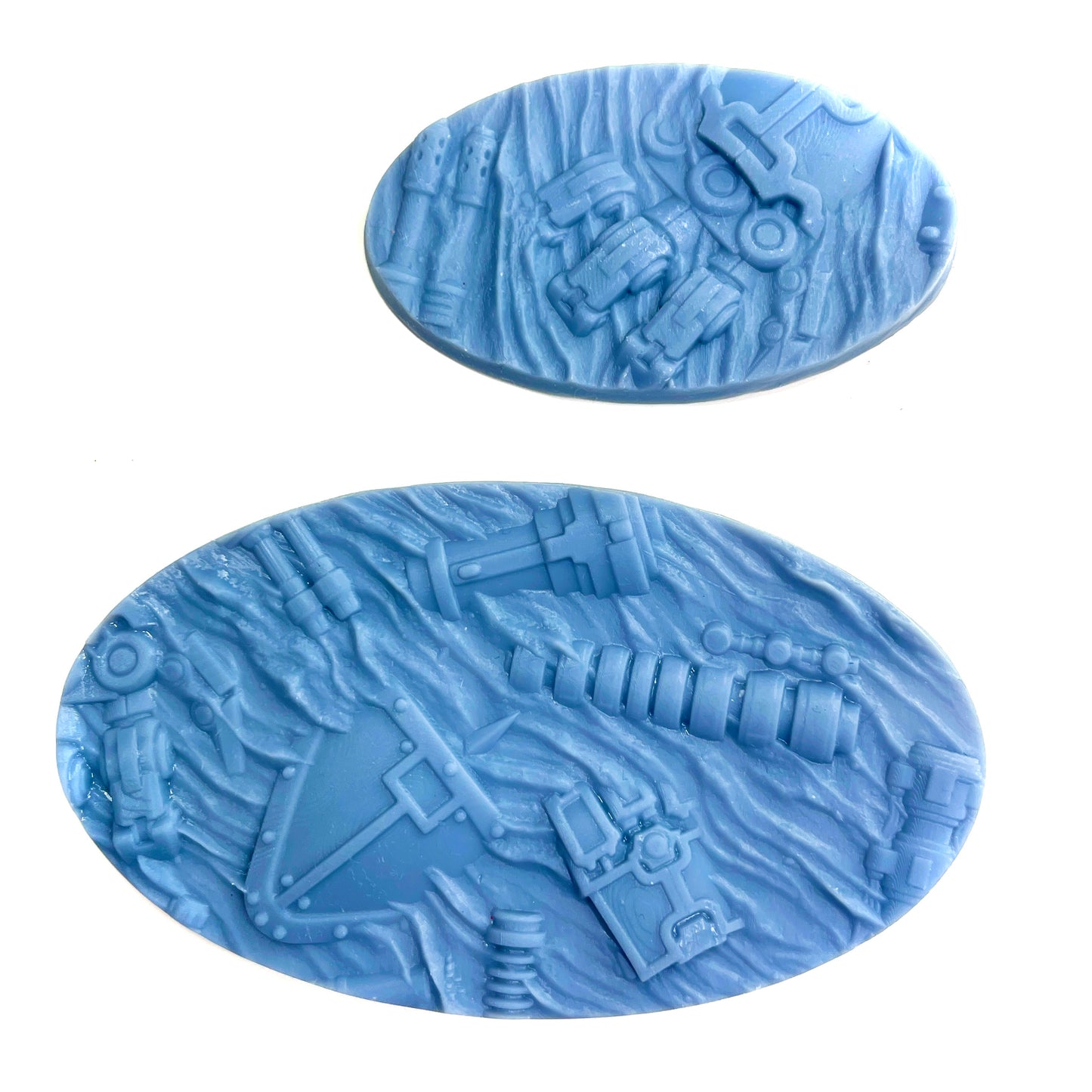 33-Piece Round Base Set with Magnet Slots : Fallen Titans