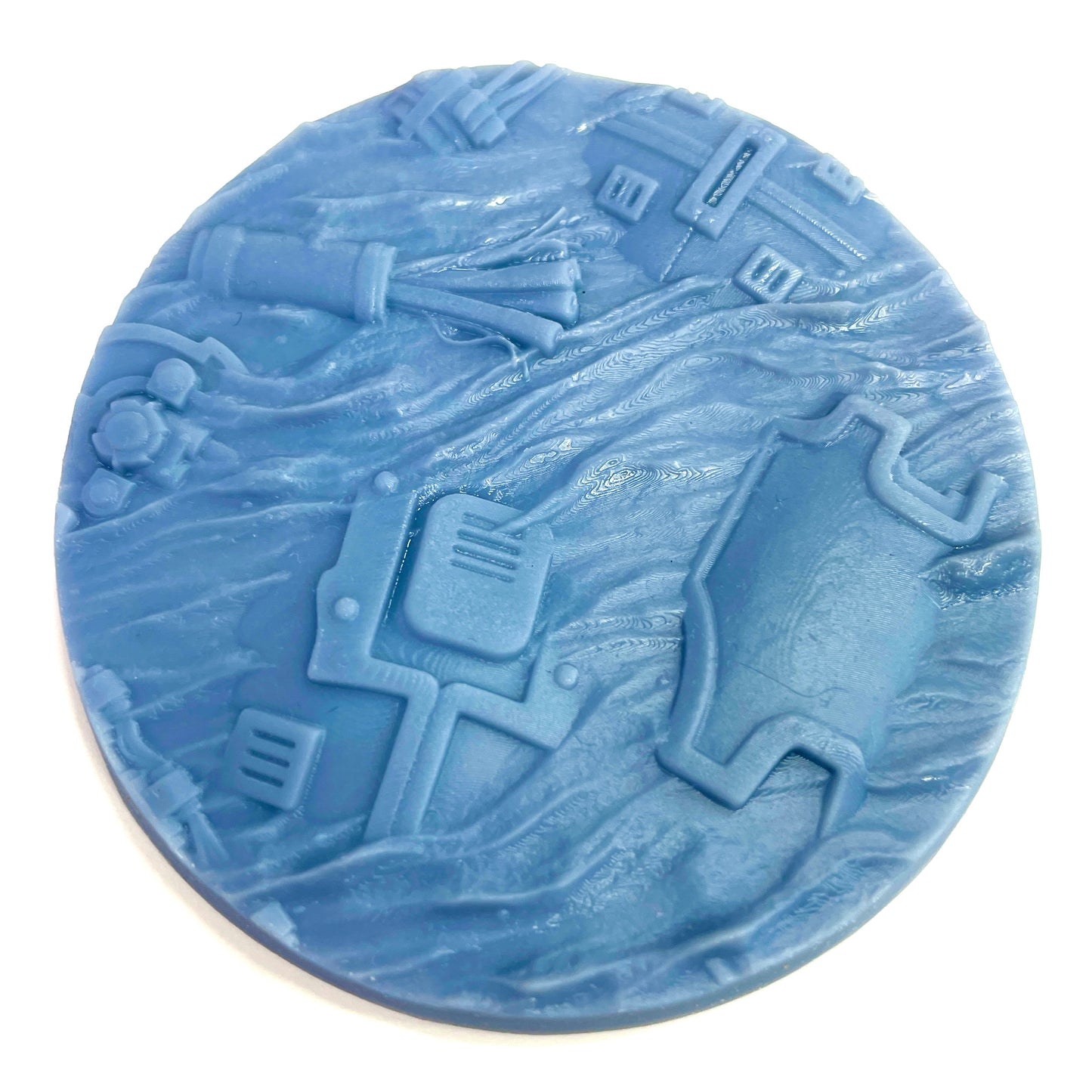 33-Piece Round Base Set with Magnet Slots : Fallen Titans