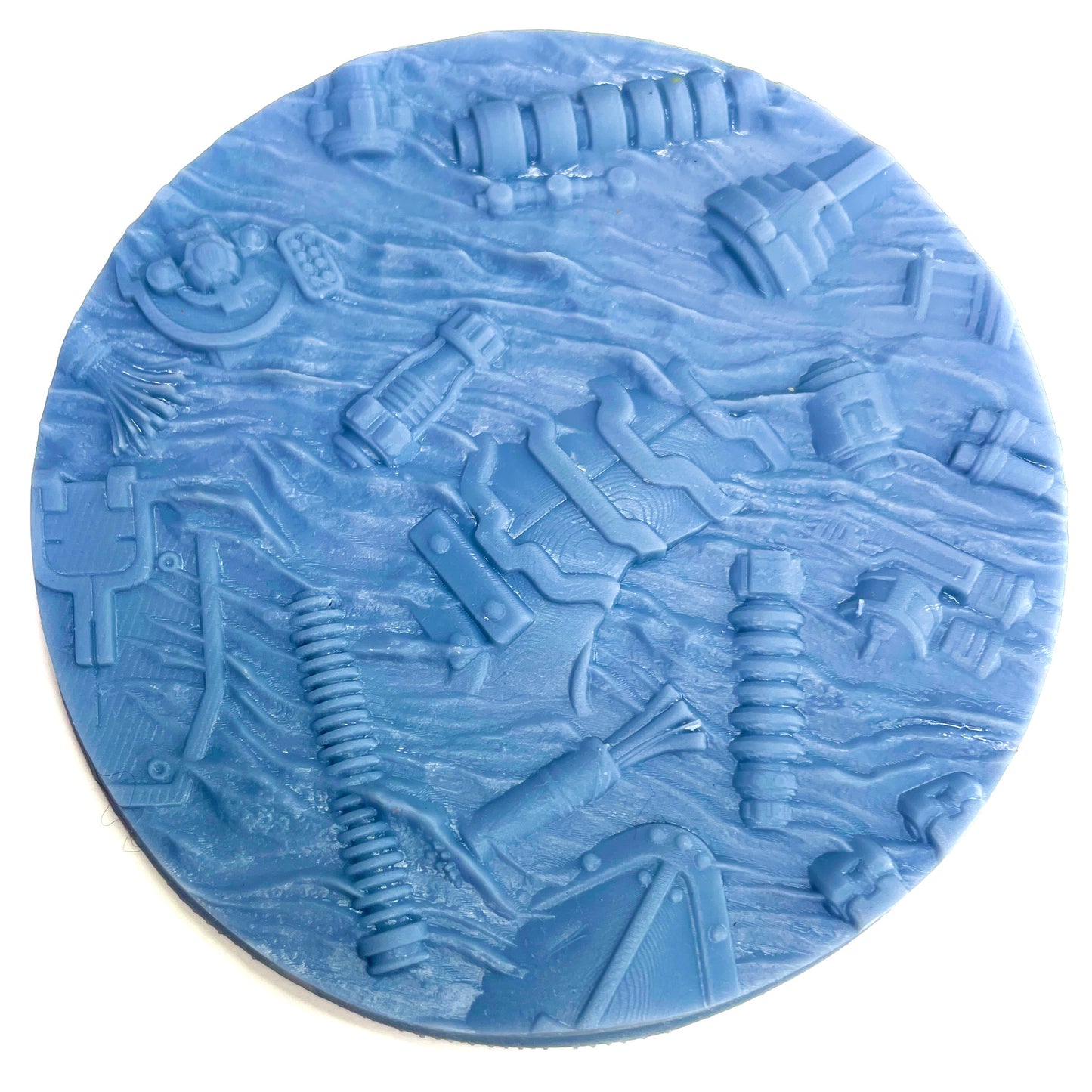 33-Piece Round Base Set with Magnet Slots : Fallen Titans