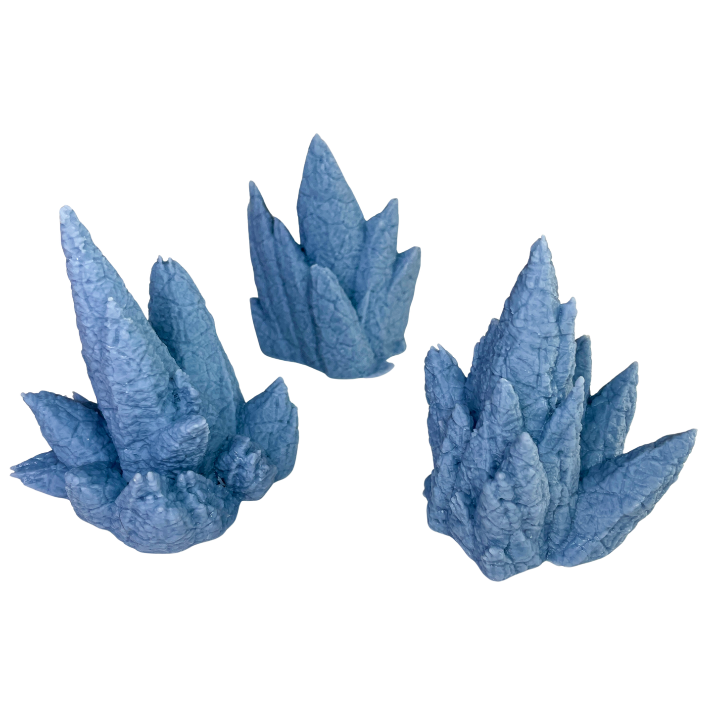 Fractured Shard Clusters | Wargaming Rocks Terrain Set