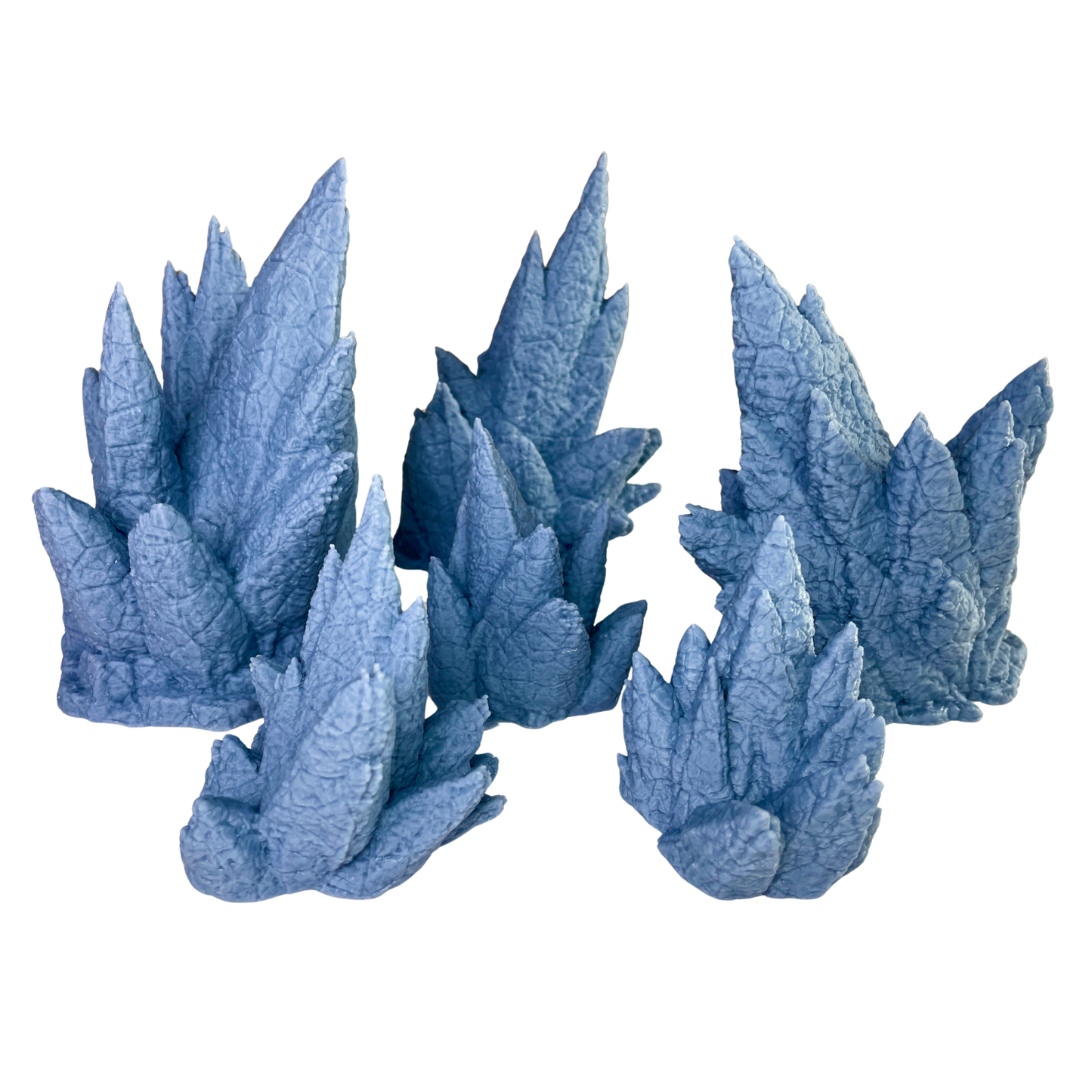 Fractured Shard Clusters | Wargaming Rocks Terrain Set