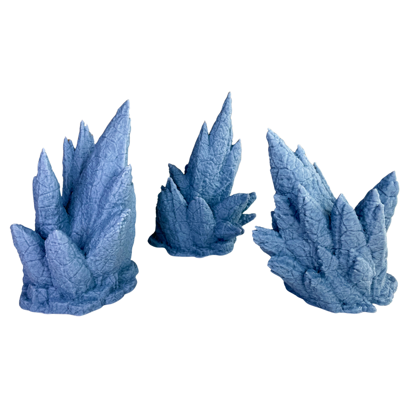 Fractured Shard Clusters | Wargaming Rocks Terrain Set