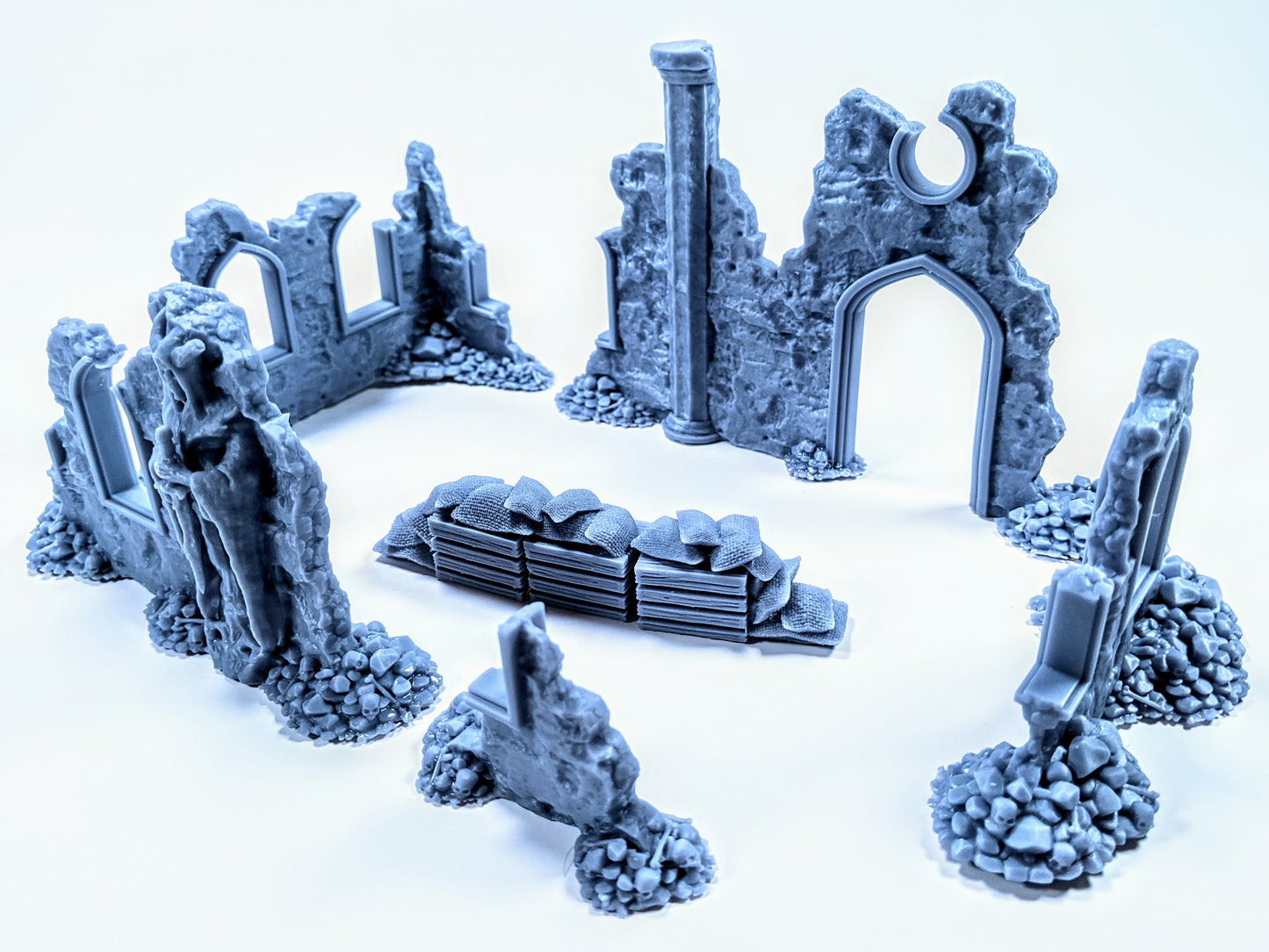 Print 'N' Roll Set: Frontline Crusaders (Texture Roller and Terrain Set)