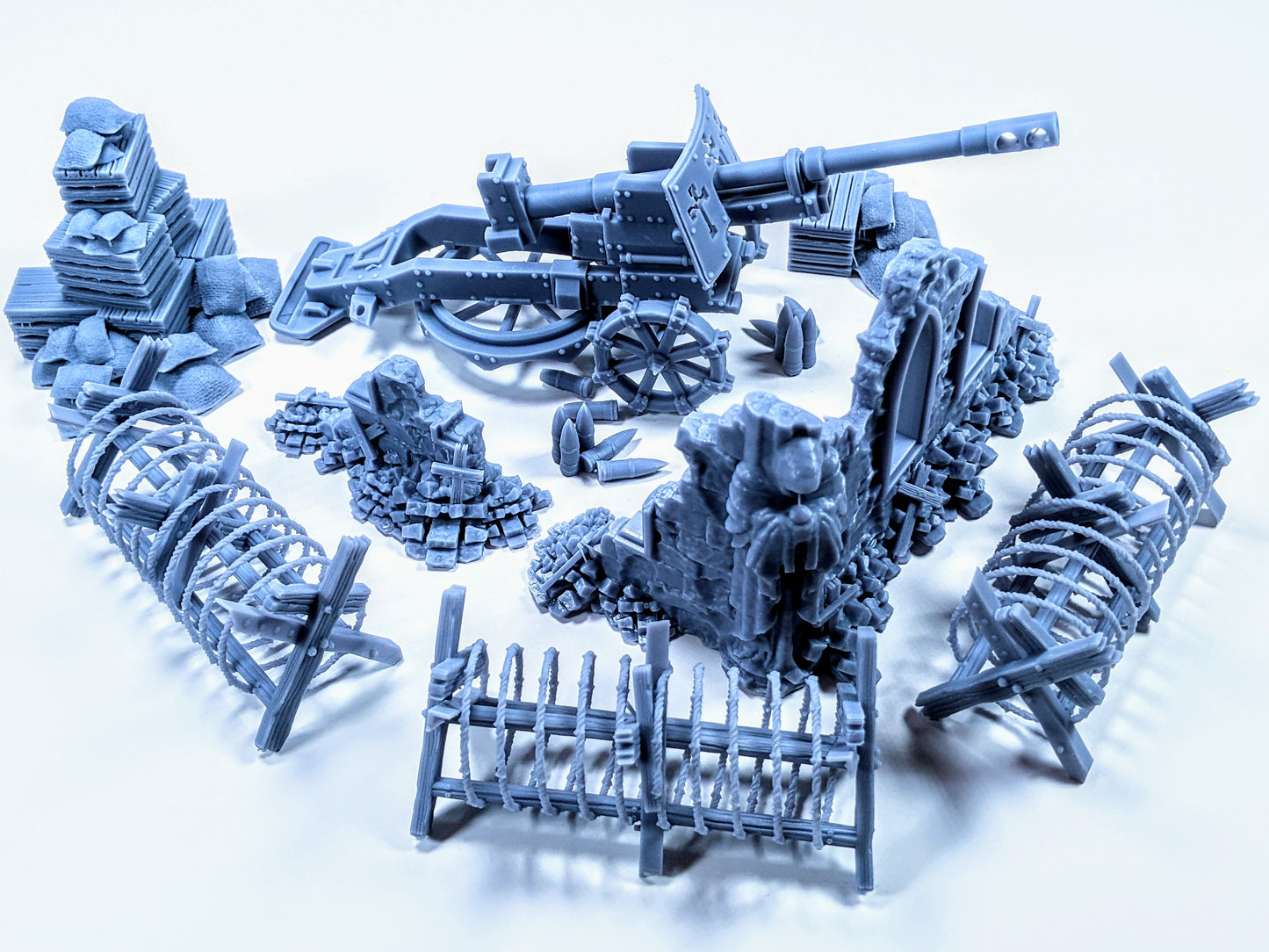 Print 'N' Roll Set: Frontline Crusaders (Texture Roller and Terrain Set)