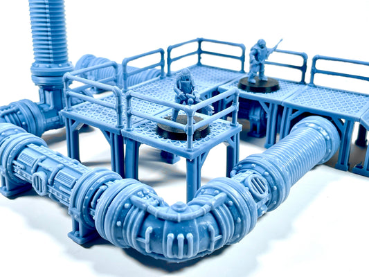 Print 'N' Roll: Industrial Mars (Texture Roller and Terrain Set)