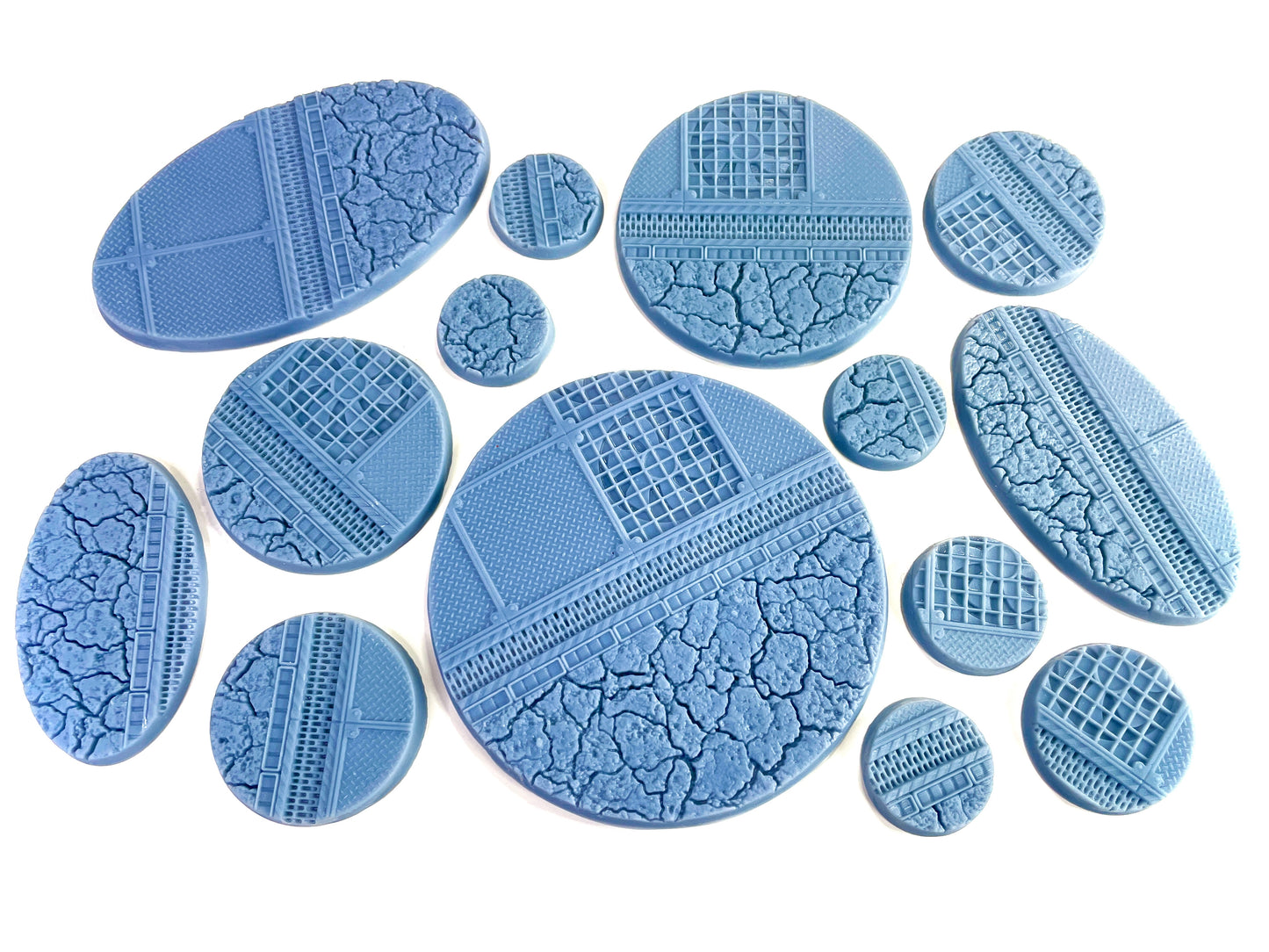 33-Piece Round Base Set with Magnet Slots : Mars Factorum