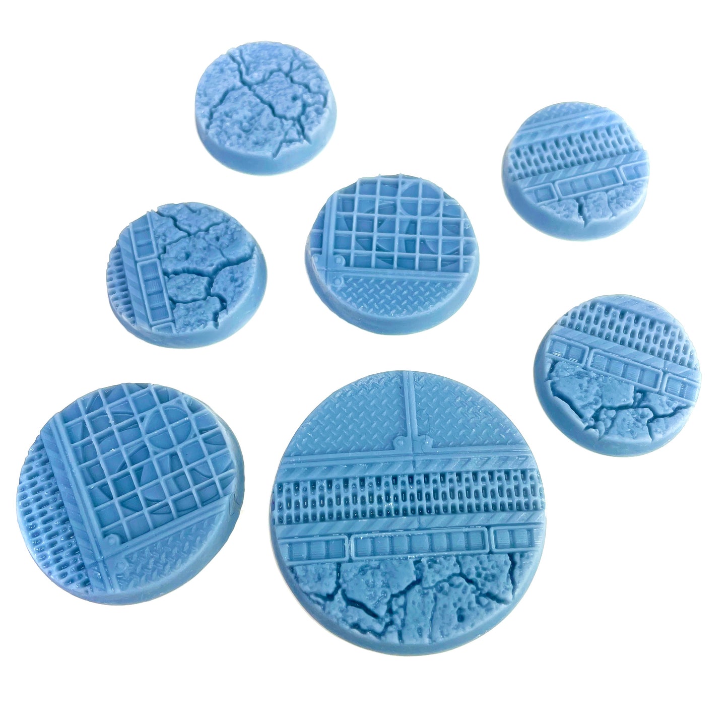 33-Piece Round Base Set with Magnet Slots : Mars Factorum
