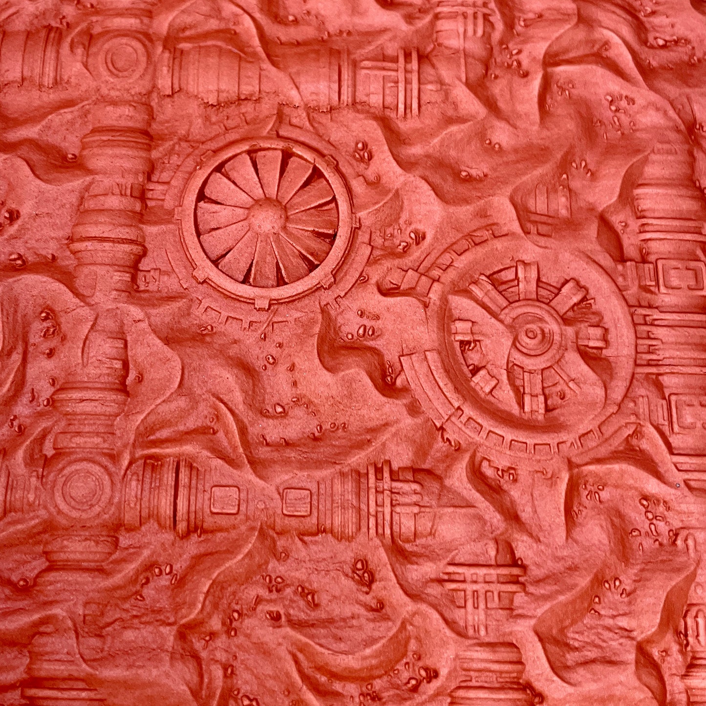 Print 'N' Roll: Industrial Mars (Texture Roller and Terrain Set)
