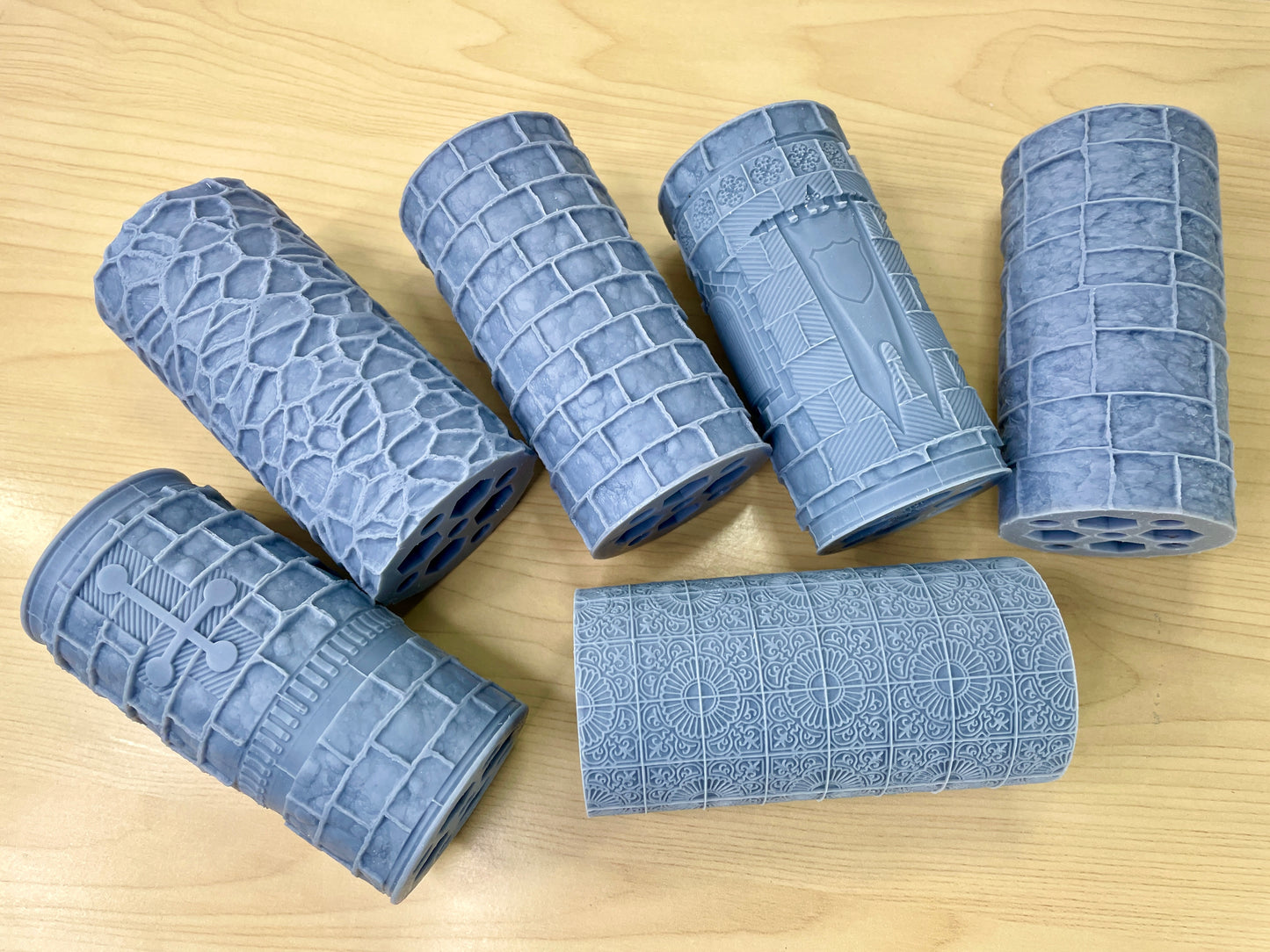 Print 'N' Roll: Medieval Castle | Texture Roller and Terrain Set