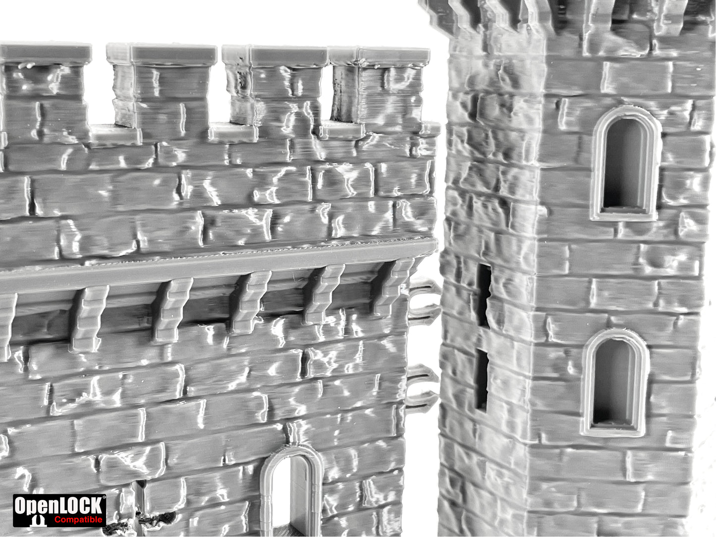 Print 'N' Roll: Medieval Castle | Texture Roller and Terrain Set