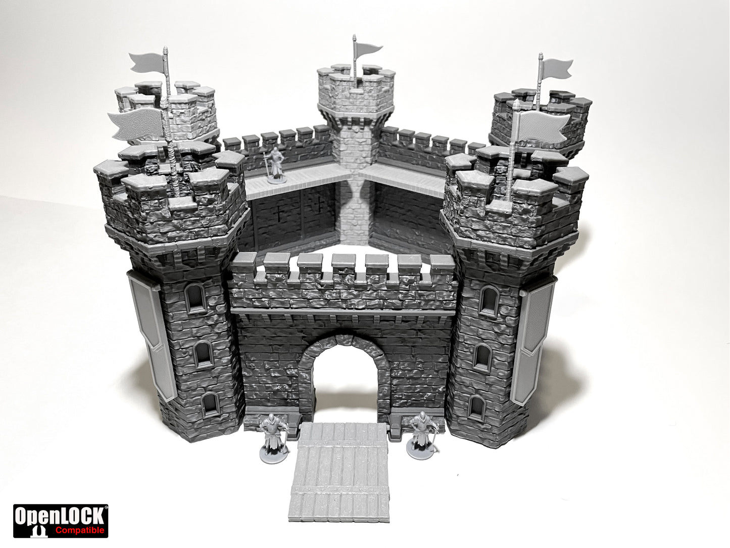 Print 'N' Roll: Medieval Castle | Texture Roller and Terrain Set
