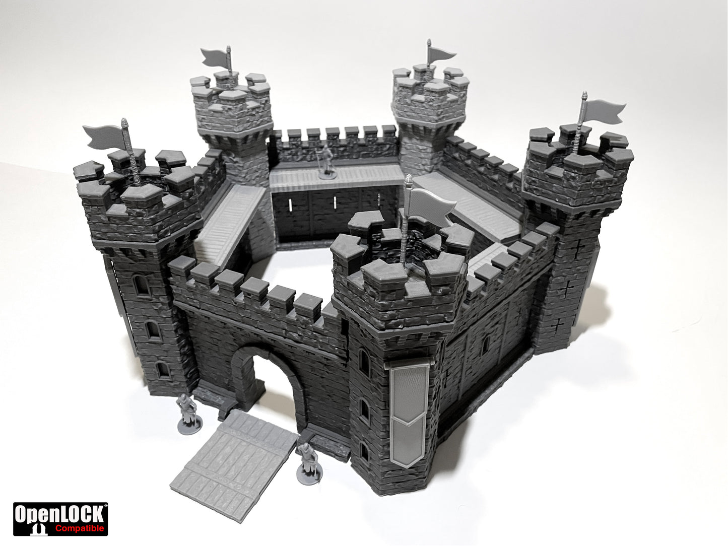 Print 'N' Roll: Medieval Castle | Texture Roller and Terrain Set