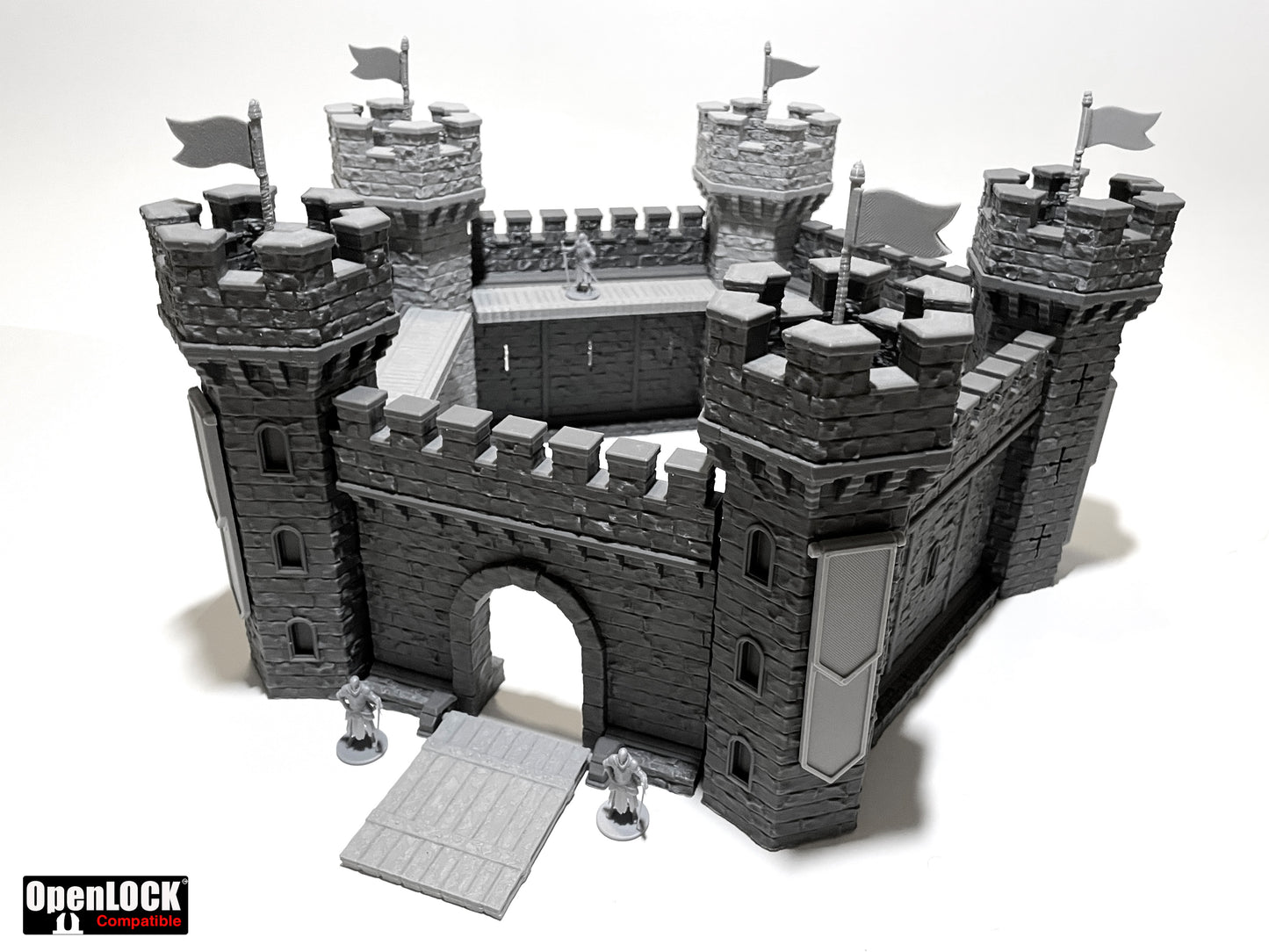 Print 'N' Roll: Medieval Castle | Texture Roller and Terrain Set