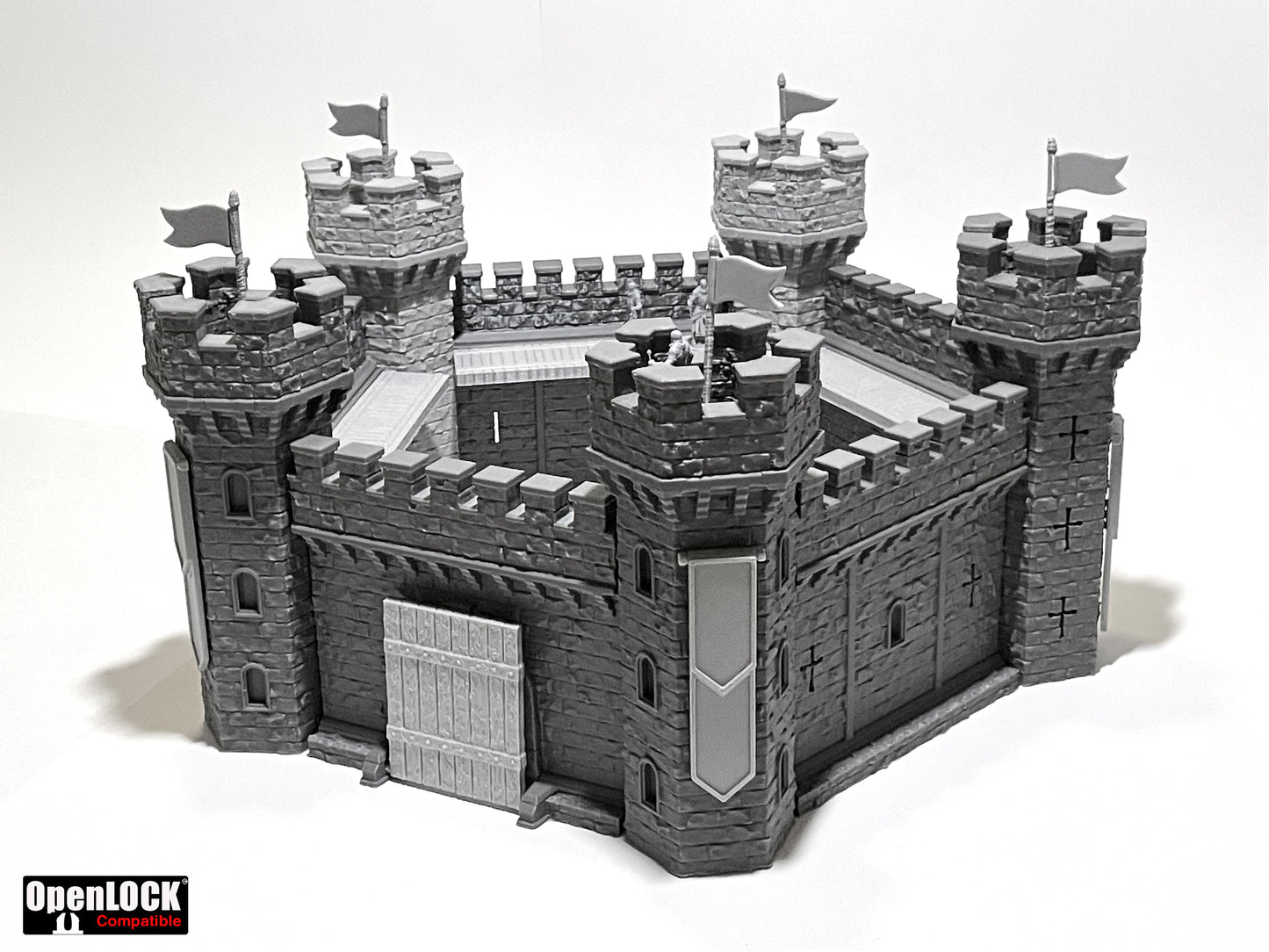 Print 'N' Roll: Medieval Castle | Texture Roller and Terrain Set
