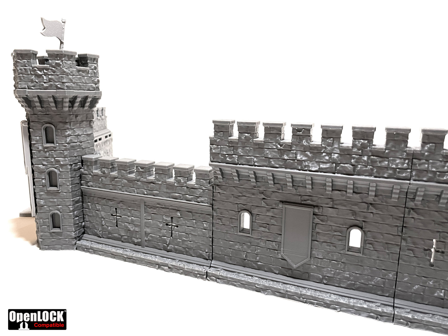 Print 'N' Roll: Medieval Castle | Texture Roller and Terrain Set