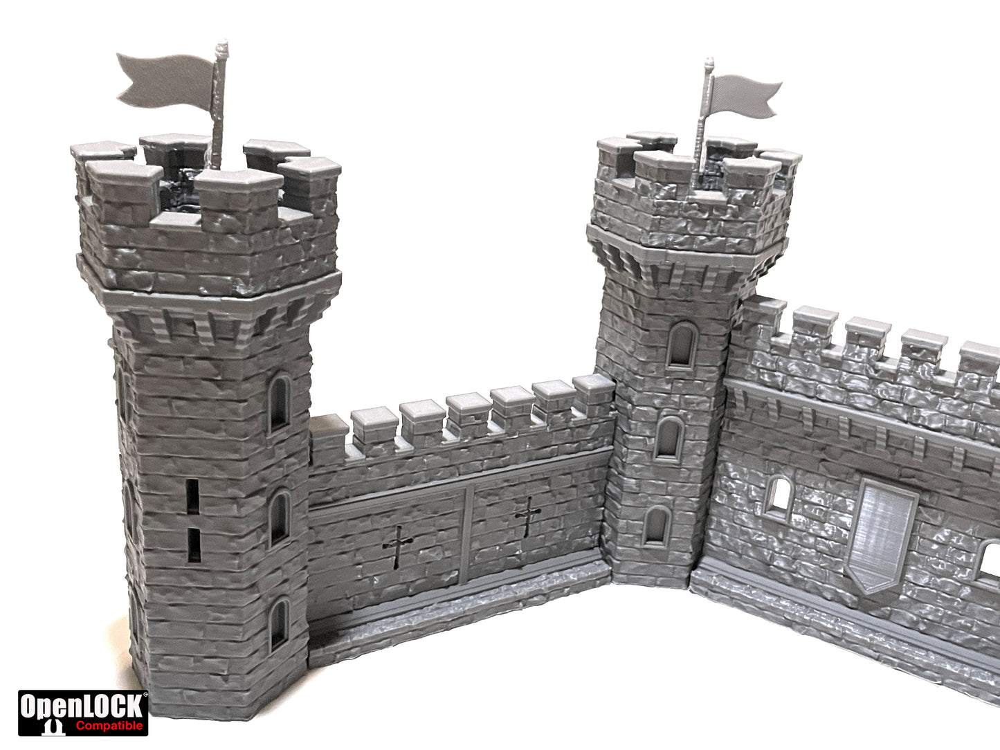 Print 'N' Roll: Medieval Castle | Texture Roller and Terrain Set