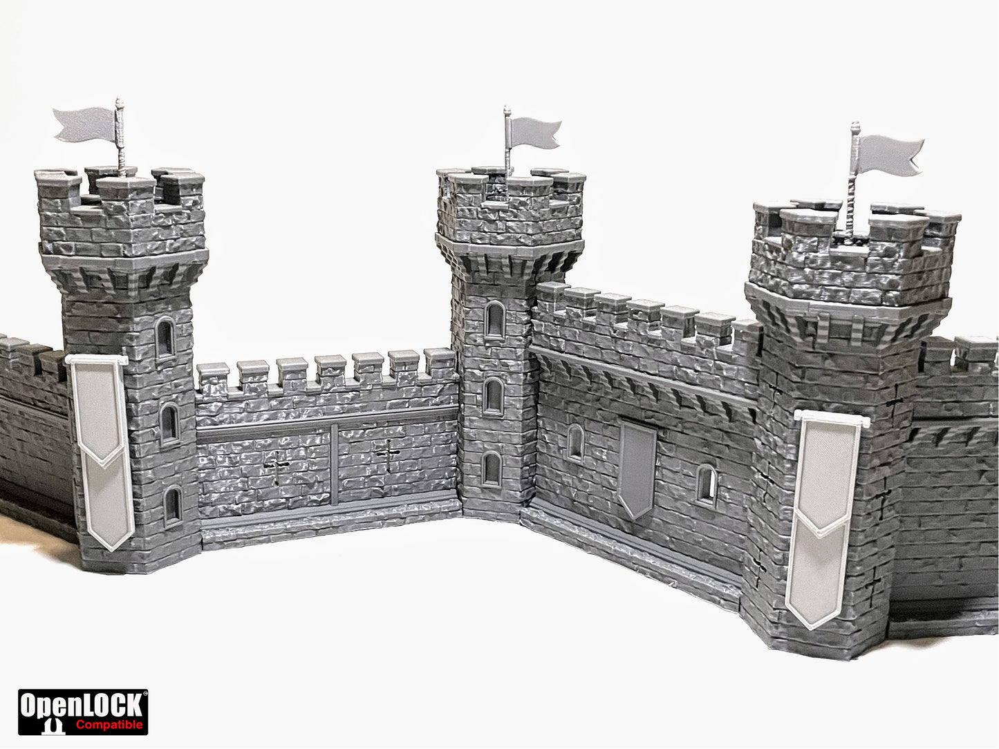 Print 'N' Roll: Medieval Castle | Texture Roller and Terrain Set