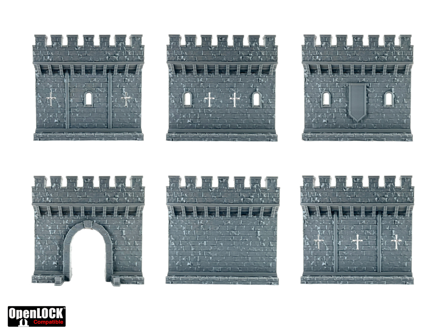 Print 'N' Roll: Medieval Castle | Texture Roller and Terrain Set