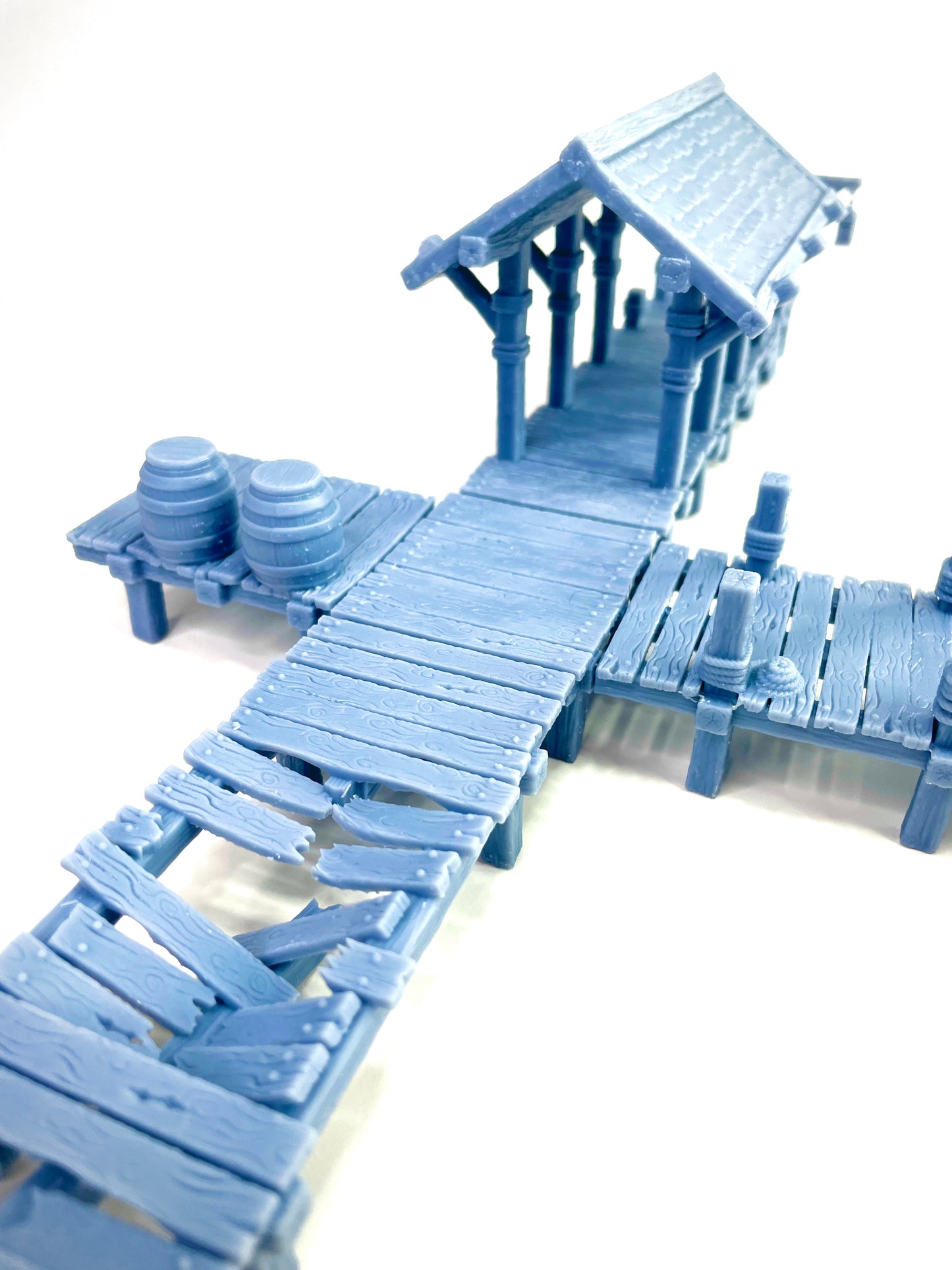12 Piece Modular Wooden Bridge