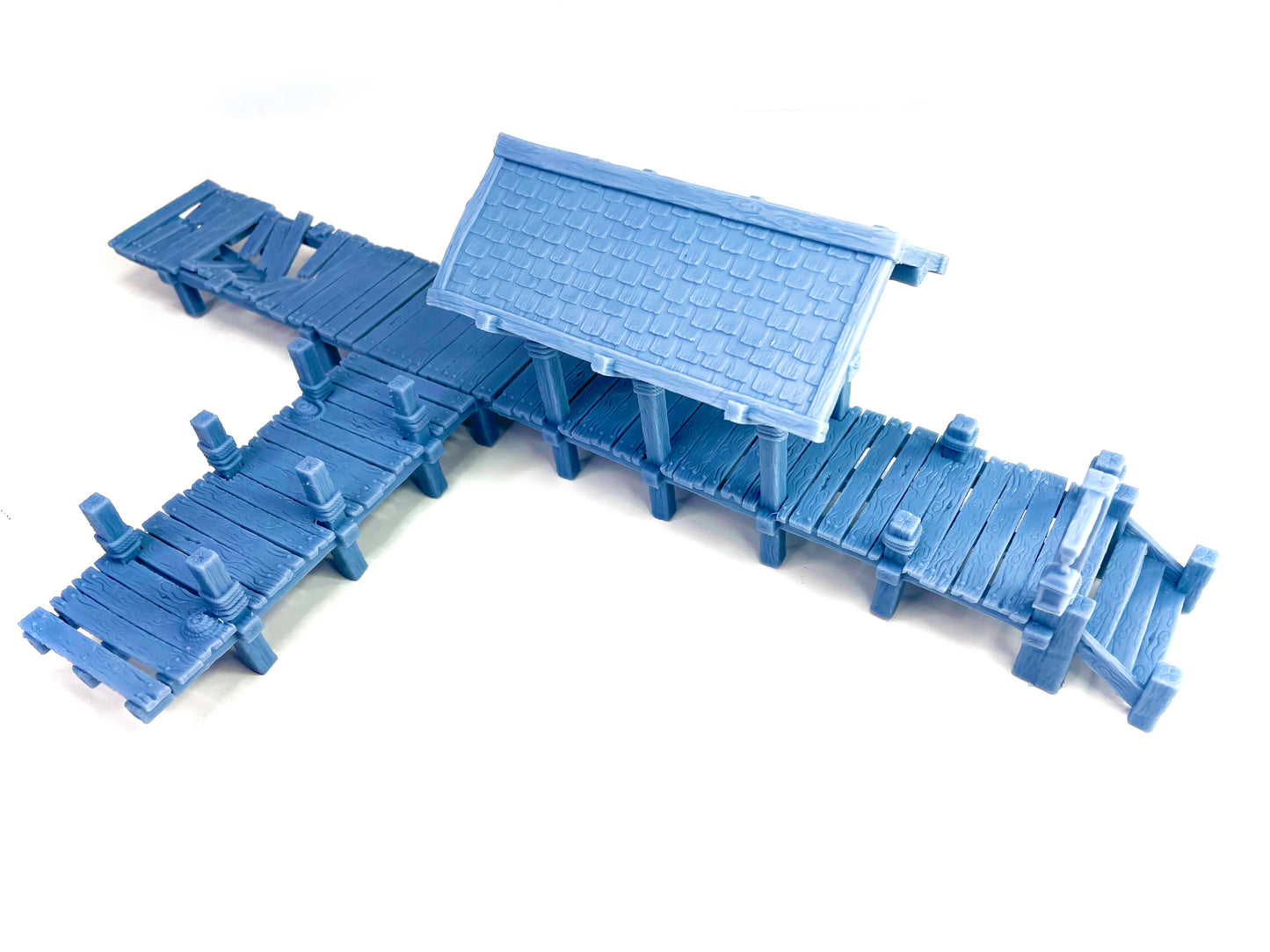 12 Piece Modular Wooden Bridge