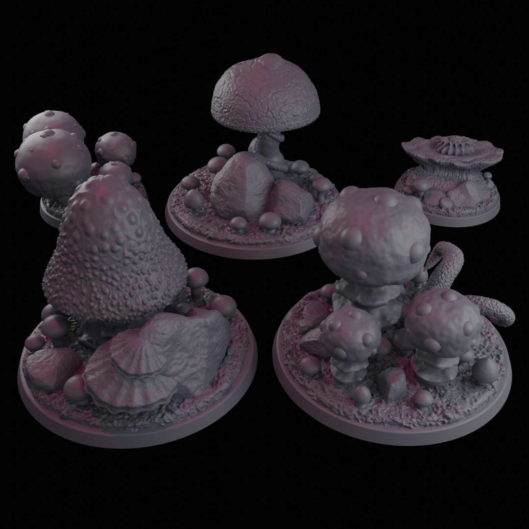 Invasive Cave Fungus Set