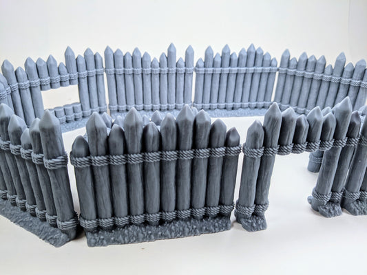 Palisade Walls (Fortification Set)