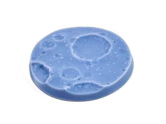 33-Piece Round Base Set with Magnet Slots : Moon Craters