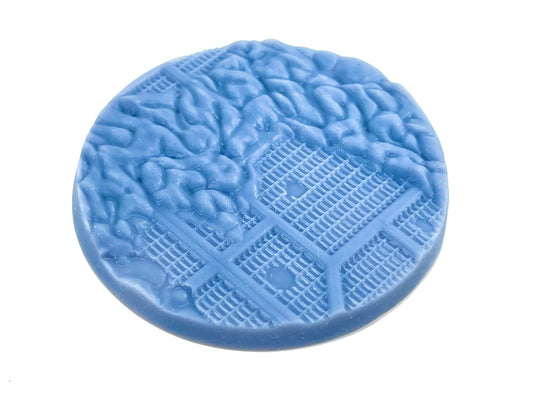 33-Piece Round Base Set with Magnet Slots : Infested Metal Panels