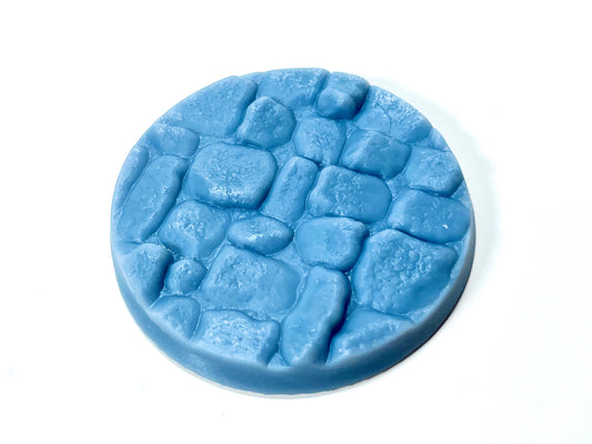 33-Piece Round Base Set with Magnet Slots : Round Cobblestone