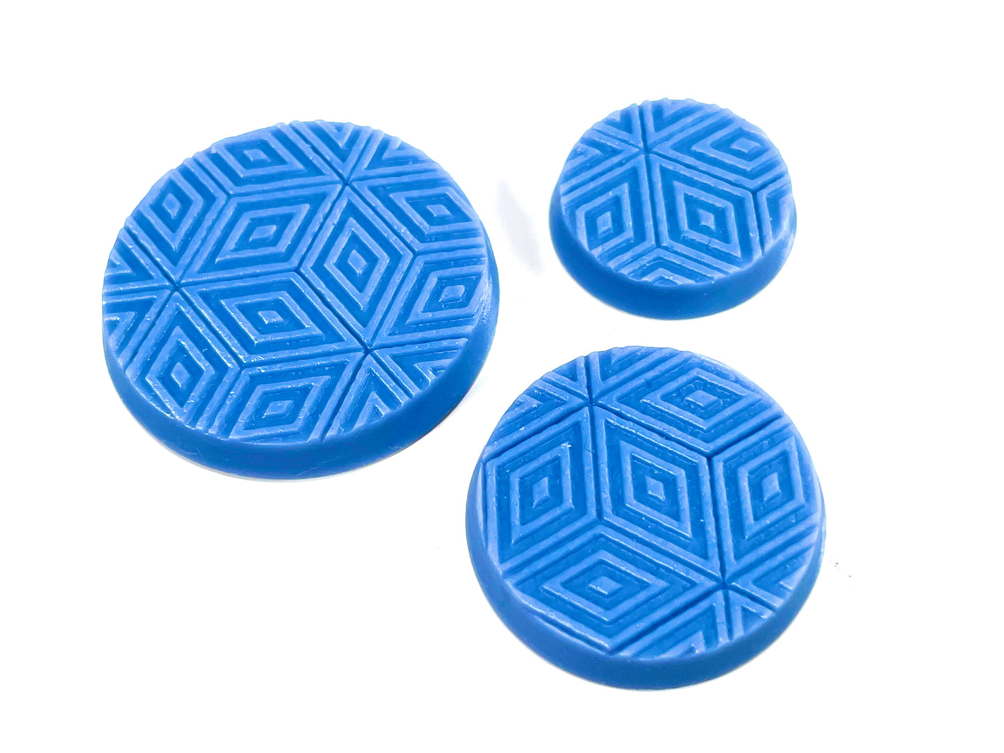 33-Piece Round Base Set with Magnet Slots : Runic Sigil Stone