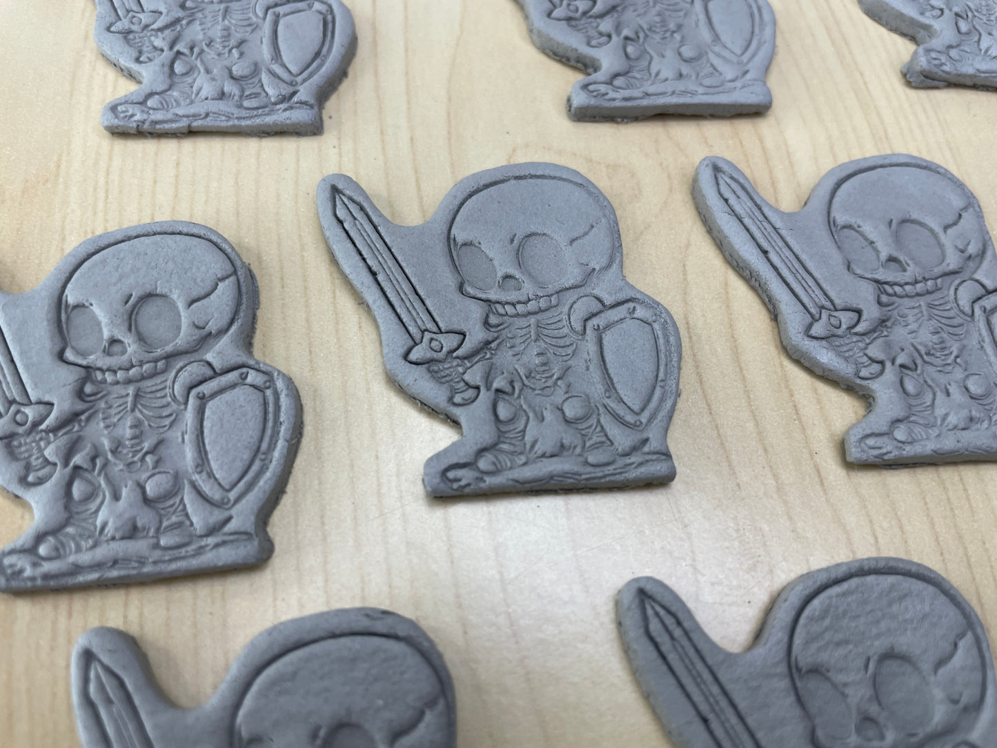 Skeleton Miniature Stamp and Cutter