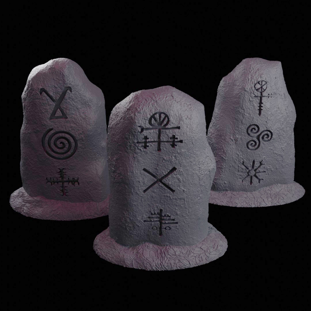 Standing Rune Stones