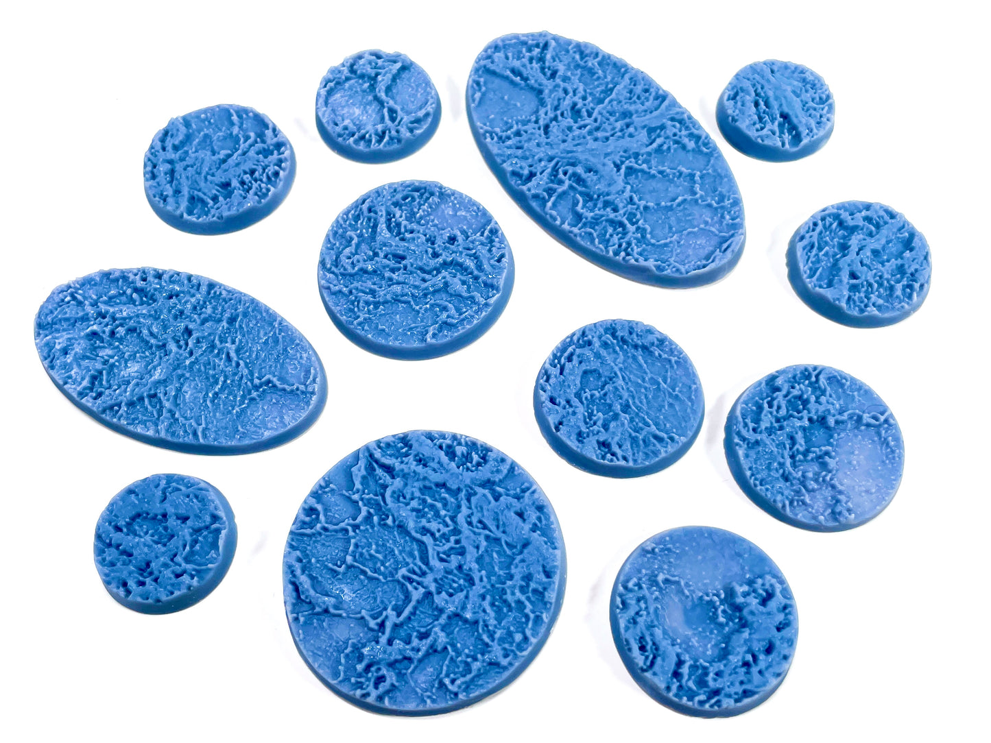 33-Piece Round Base Set with Magnet Slots : Storm Water