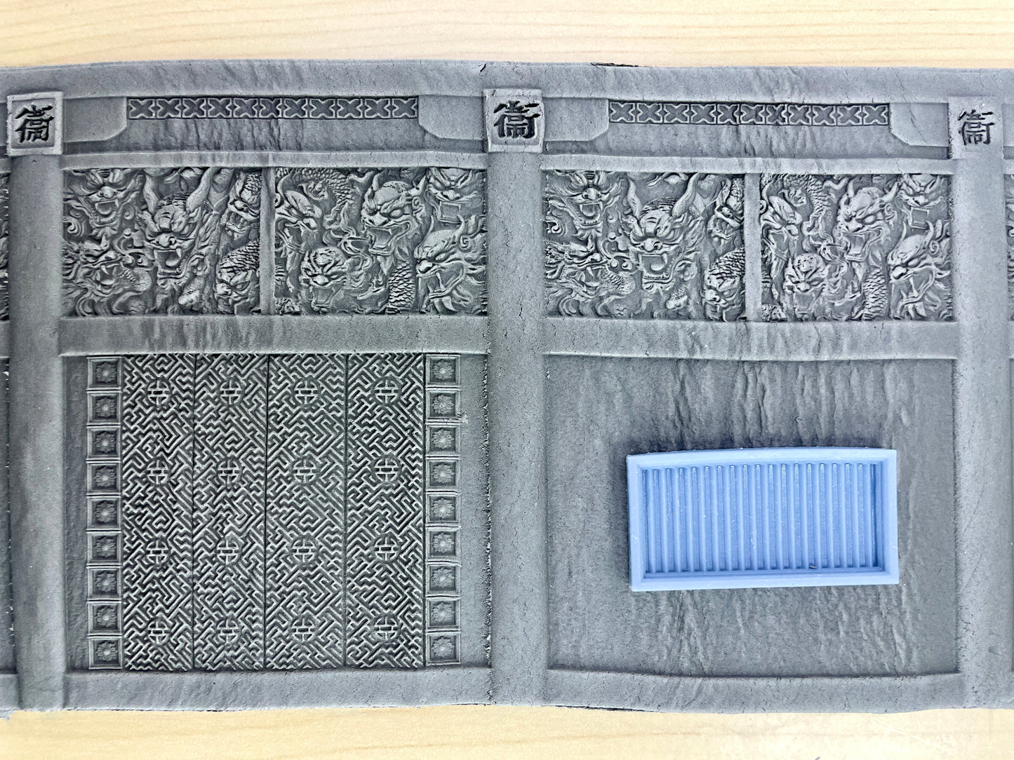 Print 'N' Roll: Yokai Temple (Texture Roller and Terrain Set)