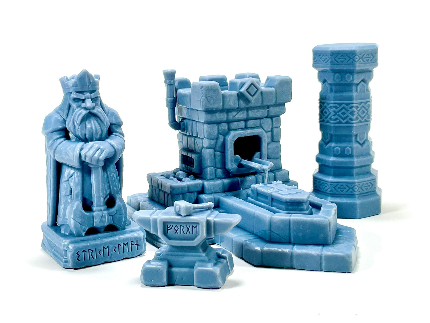 Print 'N' Roll: The Mountain King's Hoard (Texture Roller and Terrain Set)