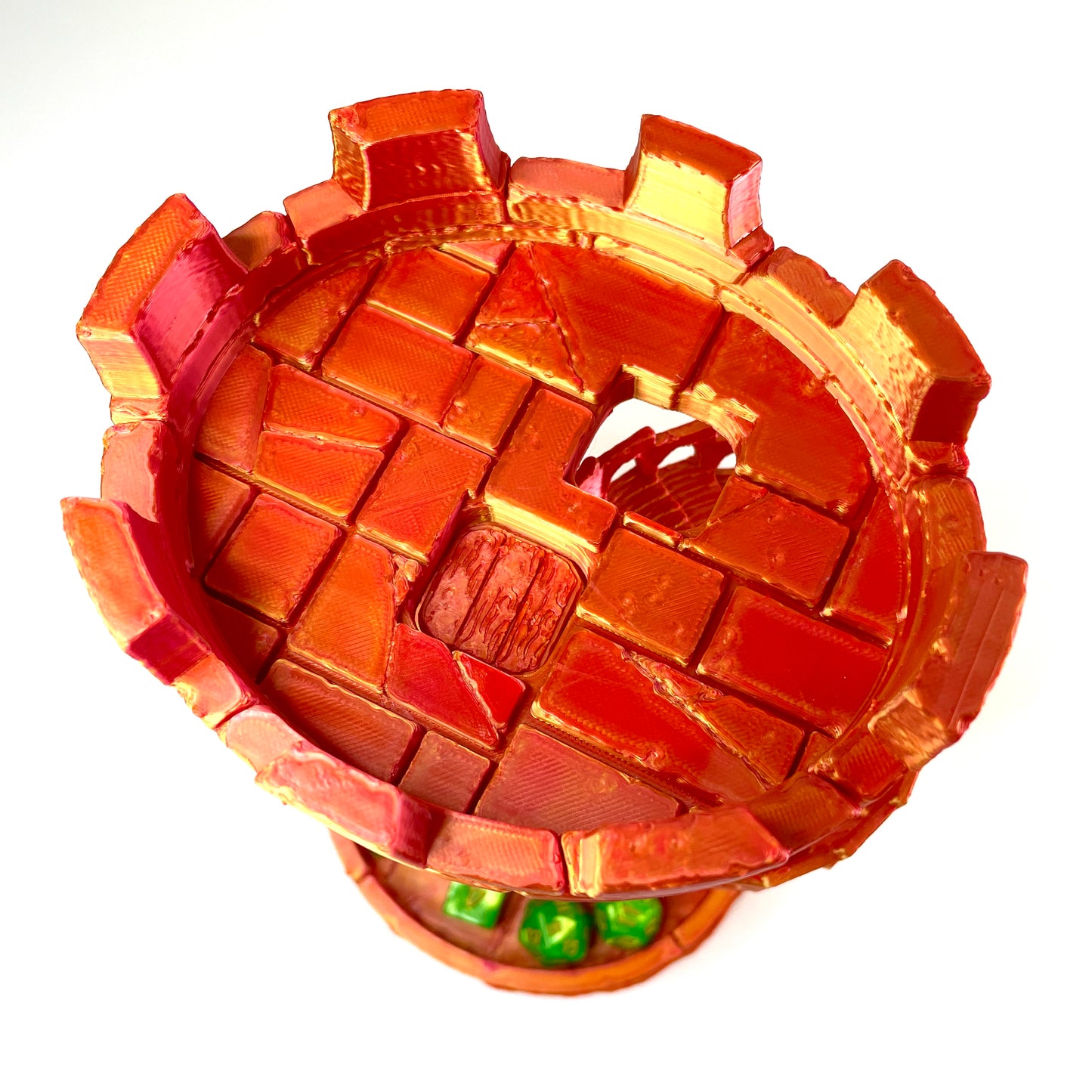 Trap Door Dice Tower | Slower Dice Roll