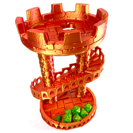 Trap Door Dice Tower | Slower Dice Roll