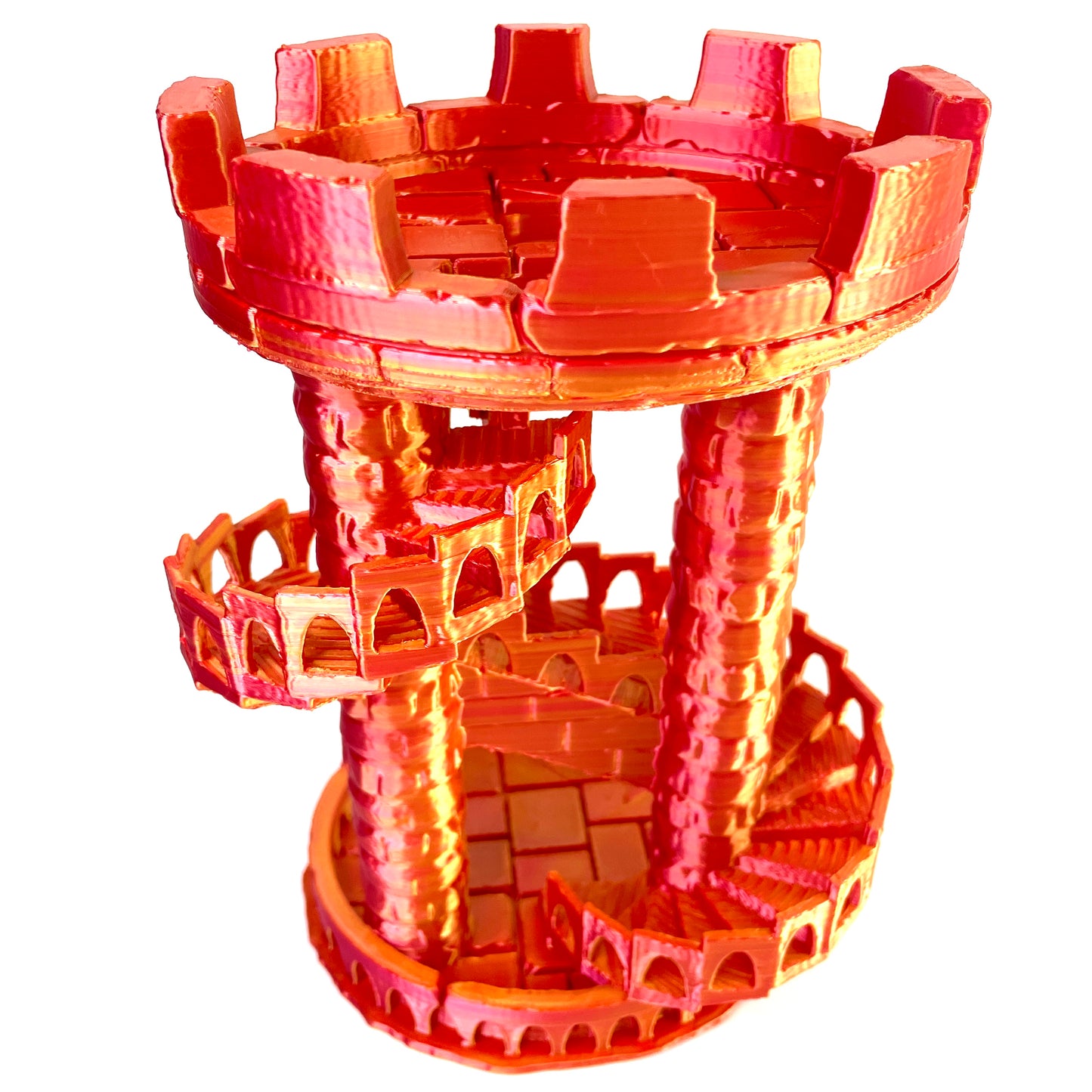 Trap Door Dice Tower | Slower Dice Roll