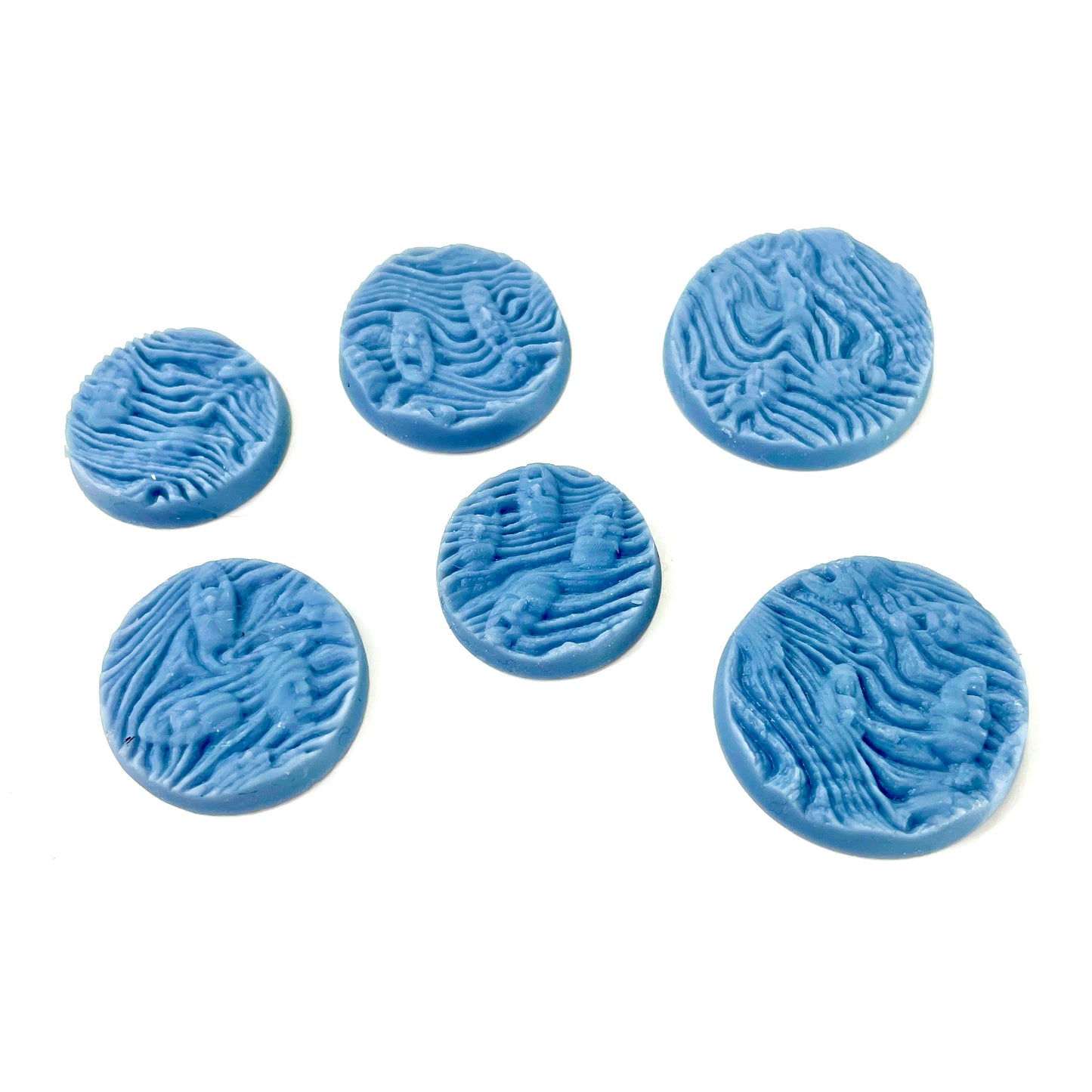 33-Piece Round Base Set with Magnet Slots : Warp-Trapped Souls