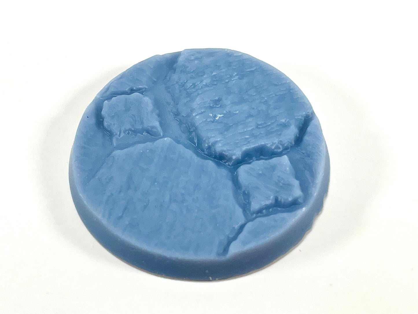 33-Piece Round Base Set with Magnet Slots : Worn Stone Tiles