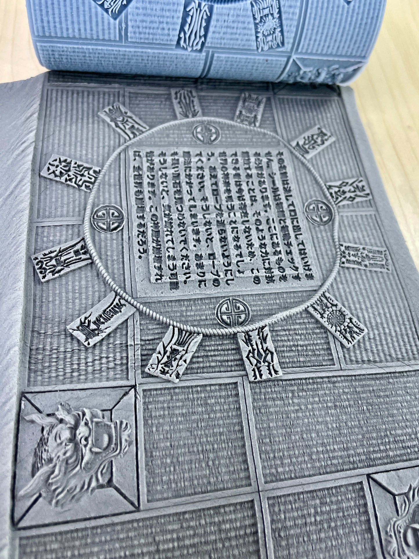 Print 'N' Roll: Yokai Temple (Texture Roller and Terrain Set)